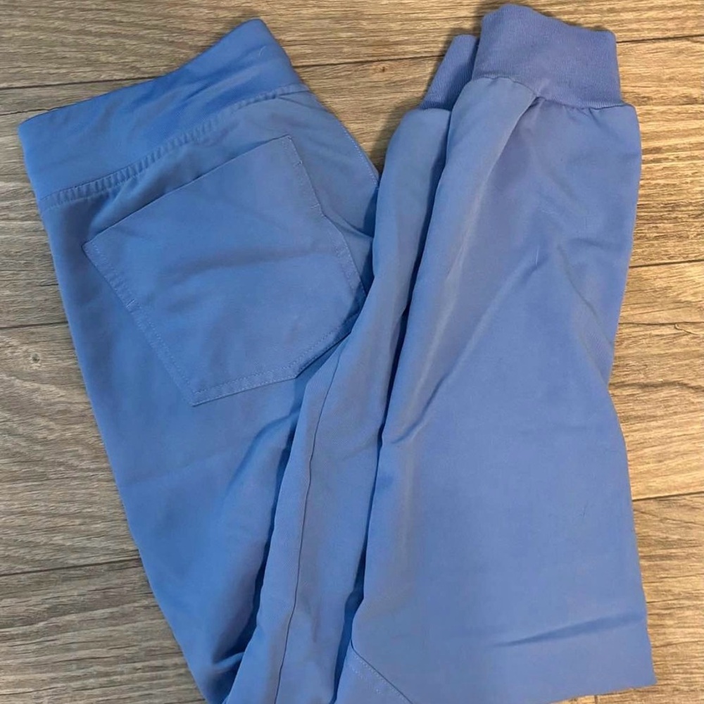 FIGS zamora joggers scrub pants- ciel blue
